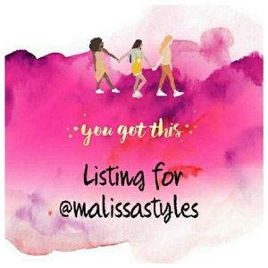 Listing for @malissastyles 💓☺💓